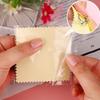 50PCS Practical Jewelry Cleaning Fabric Polishing Cloth 17 Color Option Jewelry Buffing Accessories for Various Bangles