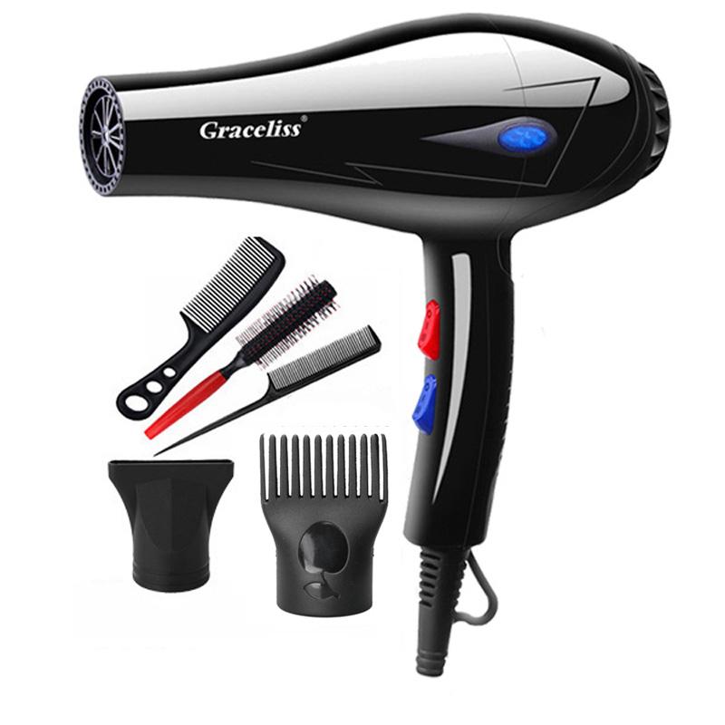 

1800 Вт 220 В ЕС вилка горячий холодный ветер профессиональный фен фен для волос фен для парикмахерской для домашнего использования EU