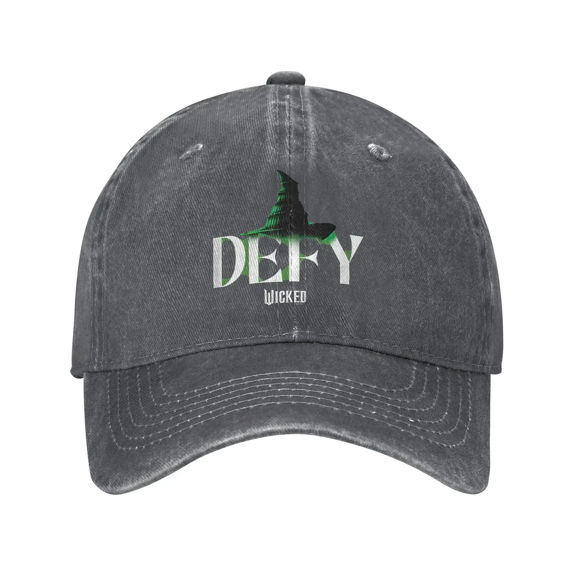 

Wicked Defy Musical Movie 2024 Baseball Caps Merch For Unisex Adjustable Trucker Hat Adjustable