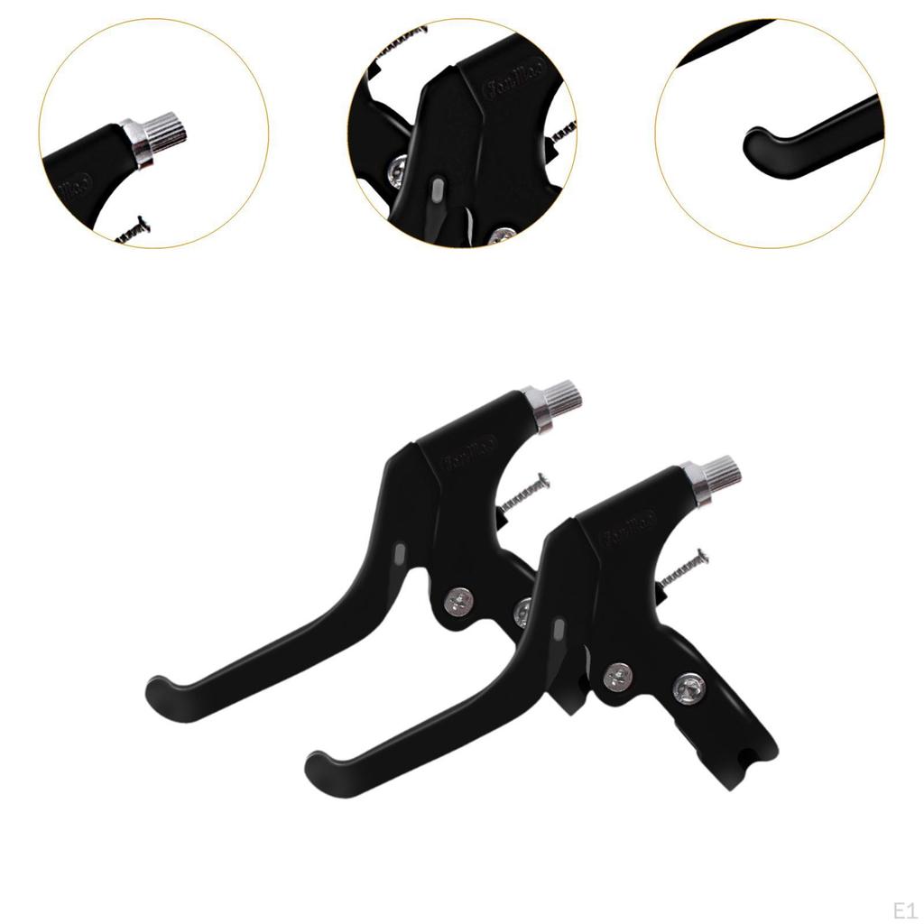 2 Pieces Kids Bicycle Brake Lever Accessories Replace Durability Easy to Install Brakes Grip