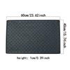 60*40cm Silicone pet feeding mat, cat and dog food mat with overflow protection floor, cat and dog meal mat with water bowl,