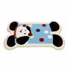 Plush Material Toilet Carpet Cartoon Design Bathroom Rug Animal Theme Foot Mat  Bathroom Use