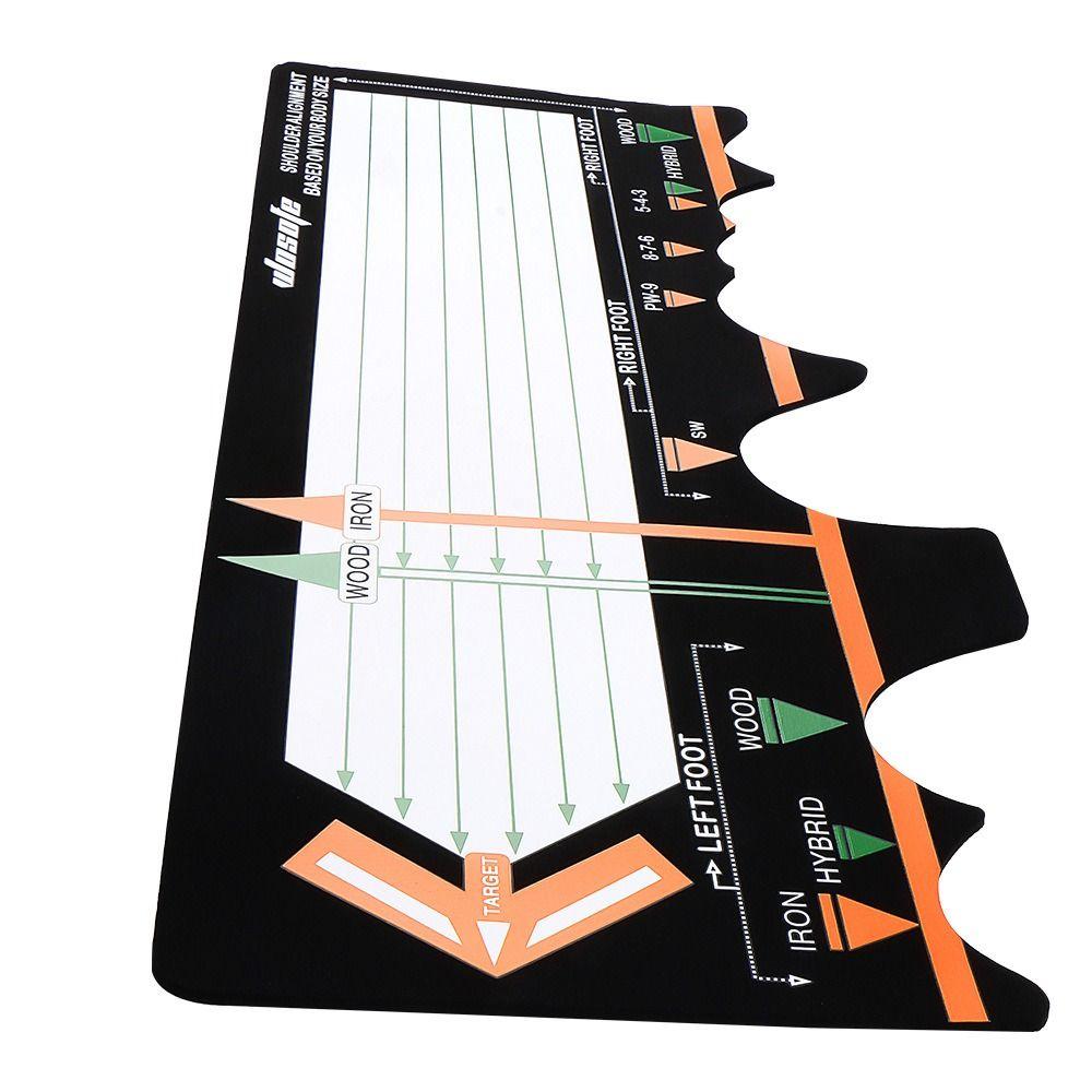 Swing Training Putter Practice Device Hitting Station Mat Golf Training Aid  Entry Level