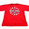St Louis Cardinals Excellence 11X World Series Champions Red Shirt XL Unisex T-Shirt