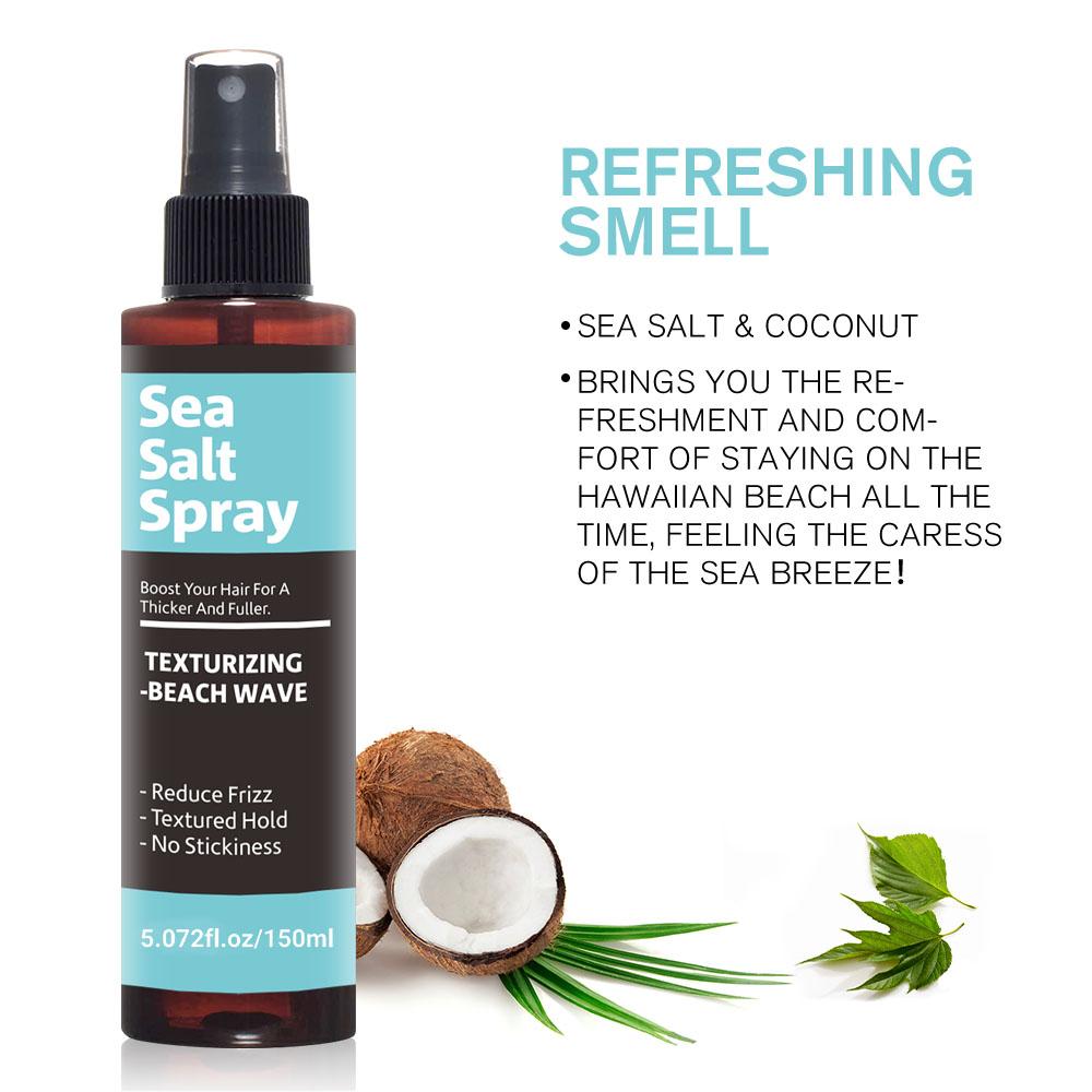 Sea Salt Spray For Dry, Hair, Mist Frizz Control Spray, Make Hairs Look Silky And Glossy, Alcohol Free, Long Lasting Hair Styling