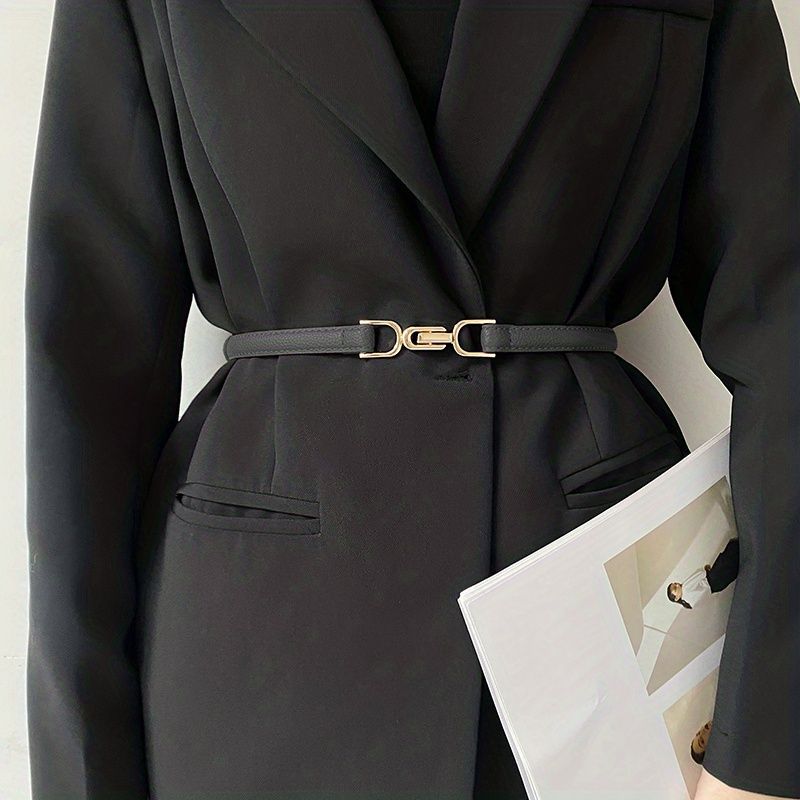 Contemporary Womens Summer Dress Accessories Pu Waist Belt In Various Elegant Shades
