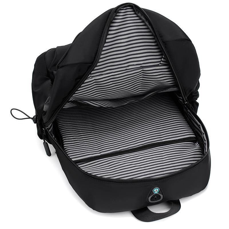 Men's backpack, large-capacity student schoolbag, business trip backpack, college student casual computer backpack.