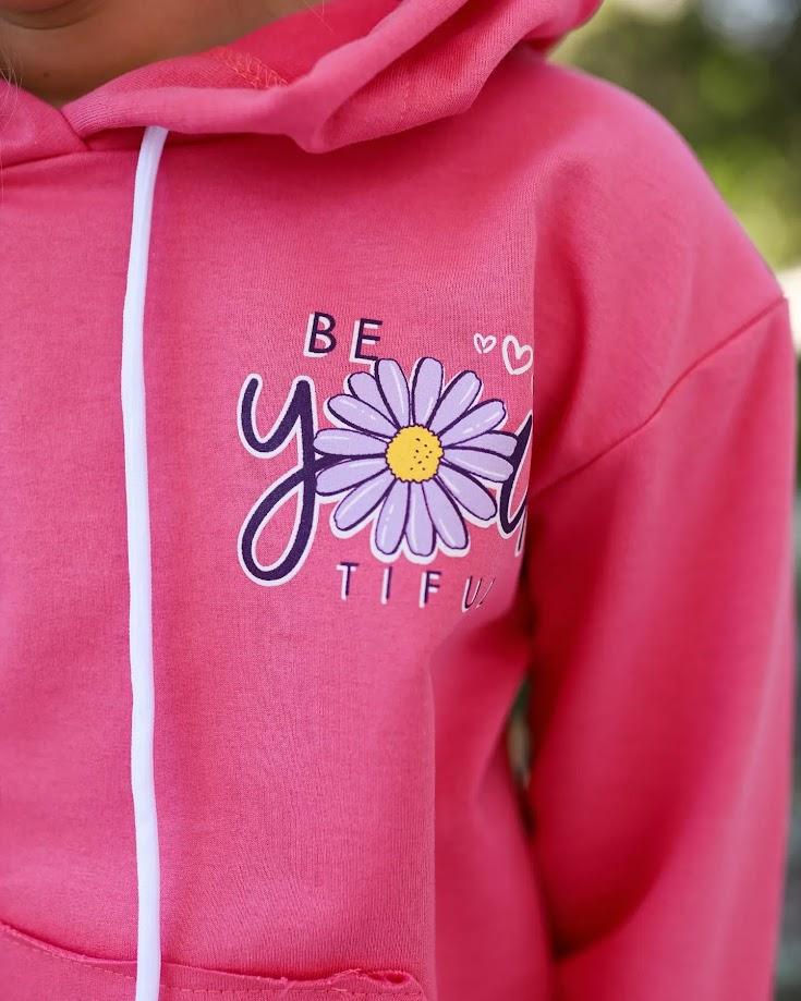 Stylish Girls’ Hoodie – Comfortable Fit & Quality Material, Any Season, 6161-057-33-5 HC