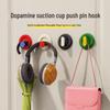 Dopamine Creative Adhesive Coat & Hat Hook - No-Punch, Traceless, Strong Wall-Mount for Bathroom & Behind-Door Use