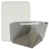 For iPad (2025)/10.9 (2022) Case Magnetic Dual Clasp PU TPU Acrylic Origami Stand Tablet Cover