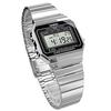 CASIO Digital Wristwatch Vintage Series A700W-1A Unisex Silver Overseas Model