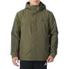Adidas Warm Casual Outdoor Sports Hooded Jacket Men Outerwear Army-Green IP2535