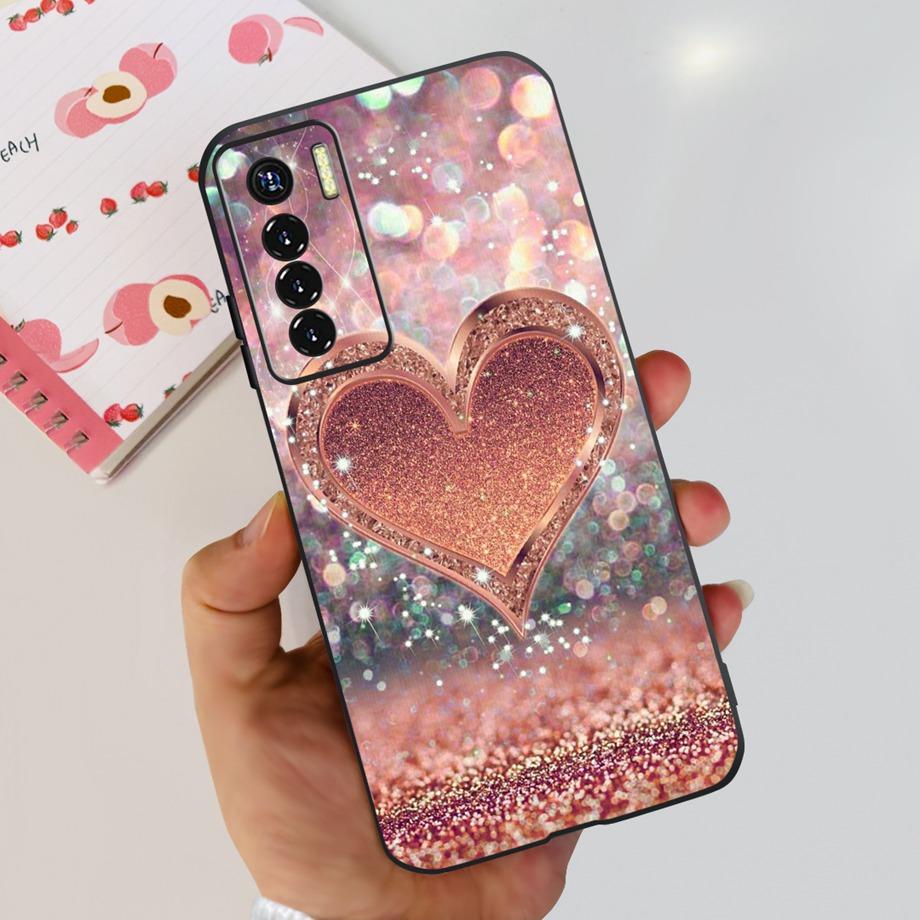Étui pour Tecno Camon 17 P Housse de Téléphone CG7 CG7n Silicone Souple Funda Pare-chocs pour Camon 17 PRO Camon17 Étuis Coque Transparente Nouvelle Mode