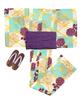 Yukata Set Junior Retro Change Weave 3 Piece Set Heiko Girls [KYOETSU] (Yukata, Obi, Geta) (150cm, 5.Shadow Chrysanthemum)