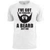 Herren I've Got 99 Problems But A Beard Ain't One Lustiges T-Shirt Bärte