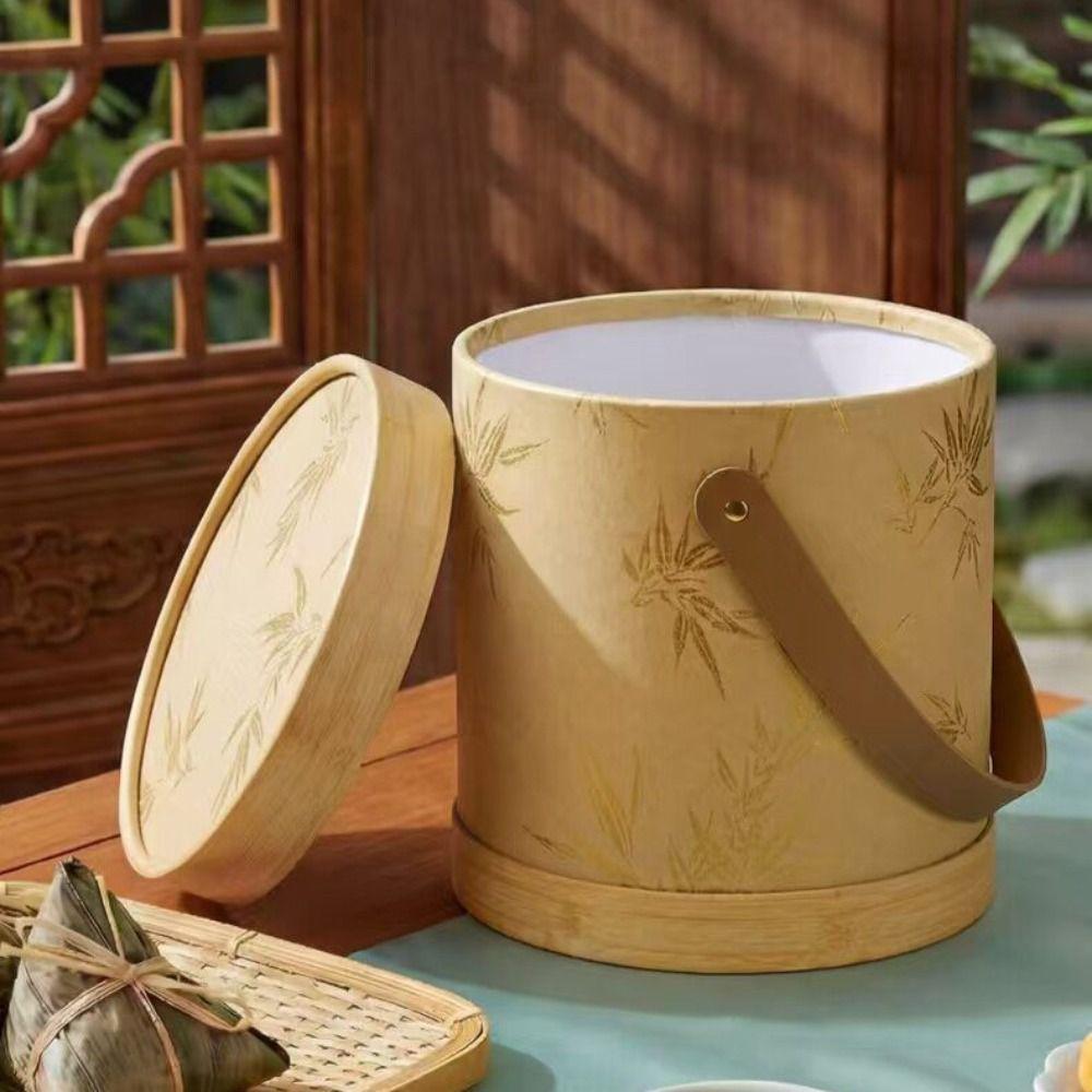 Portable Mooncake Gift Box Universal Mooncake Container Hamper Box Festival Handmade Pastry