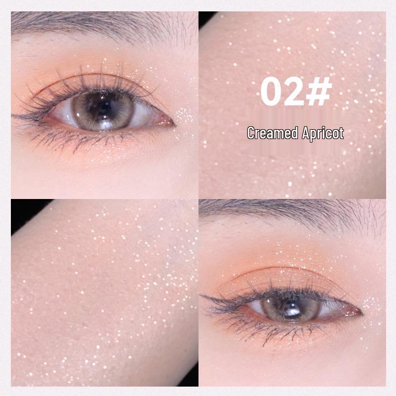 NOVO6076 Iridescent Eyeshadow Stick: Quick, Easy One-Swipe Makeup for Students & Parties. Ideal for Busy or Lazy Days. Super Hot & On-Trend!