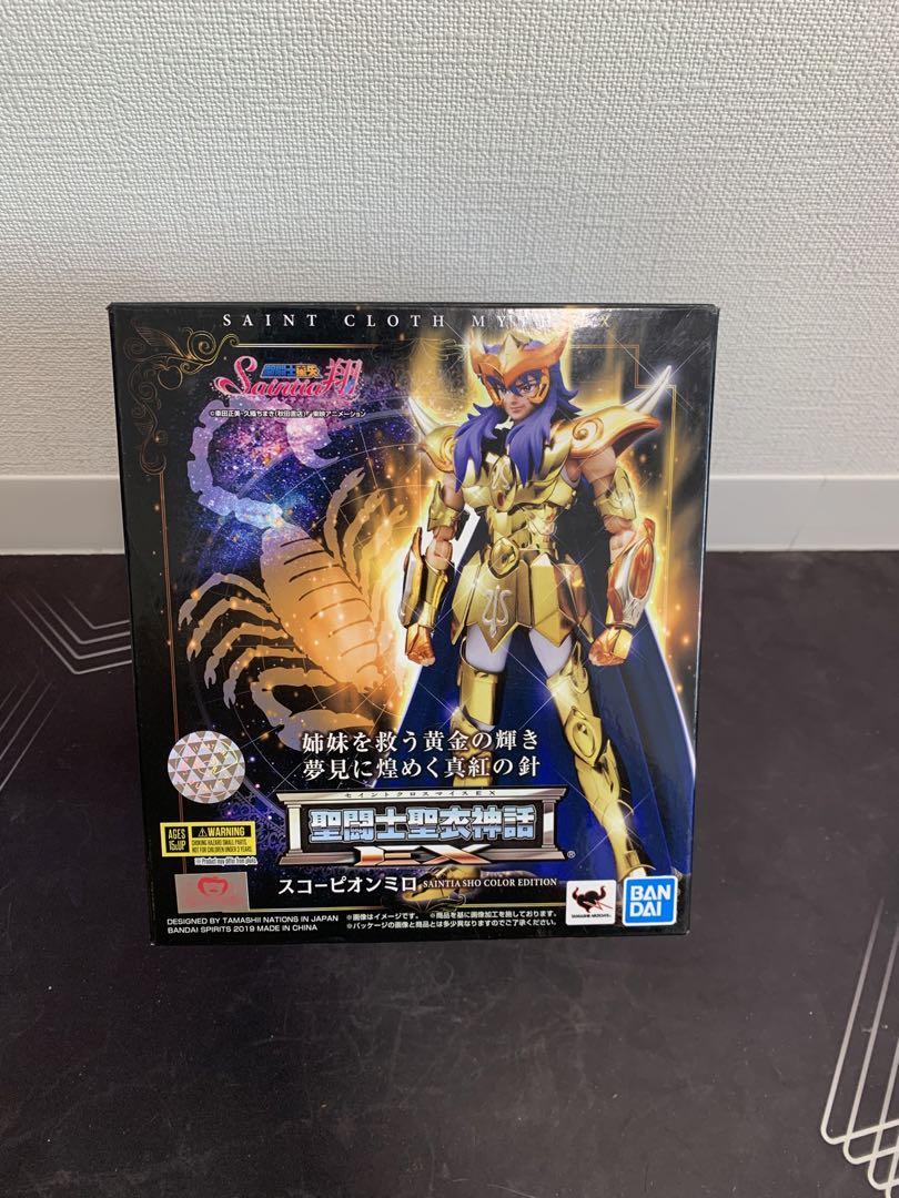 

[USED] Saint Seiya Saint Cloth Myth EX Gold Saint Scorpion Milo SAINTIA