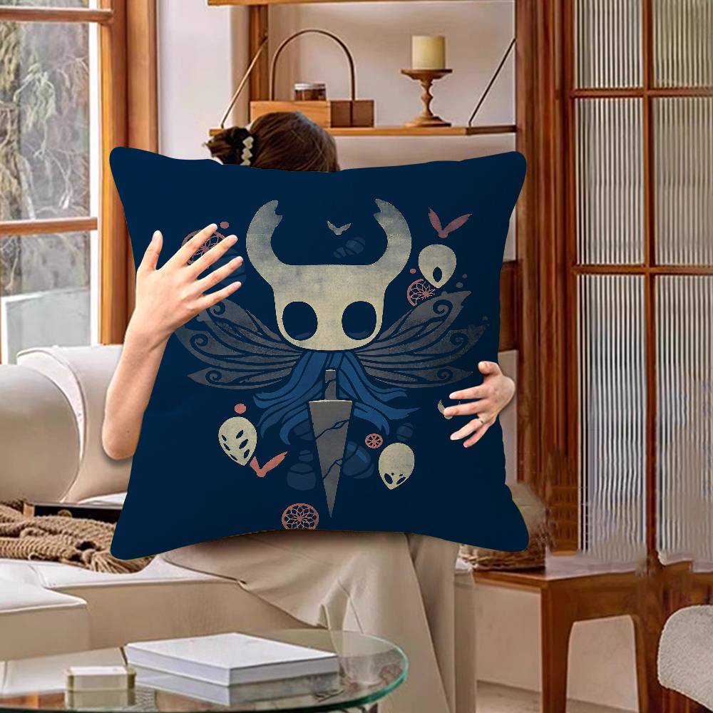 Game Funny Fanart H-Hollow Knight S-Silksong Personalized Pillow Cover Kids Bedroom Wild Party Decor Pillowcase Kid Gift