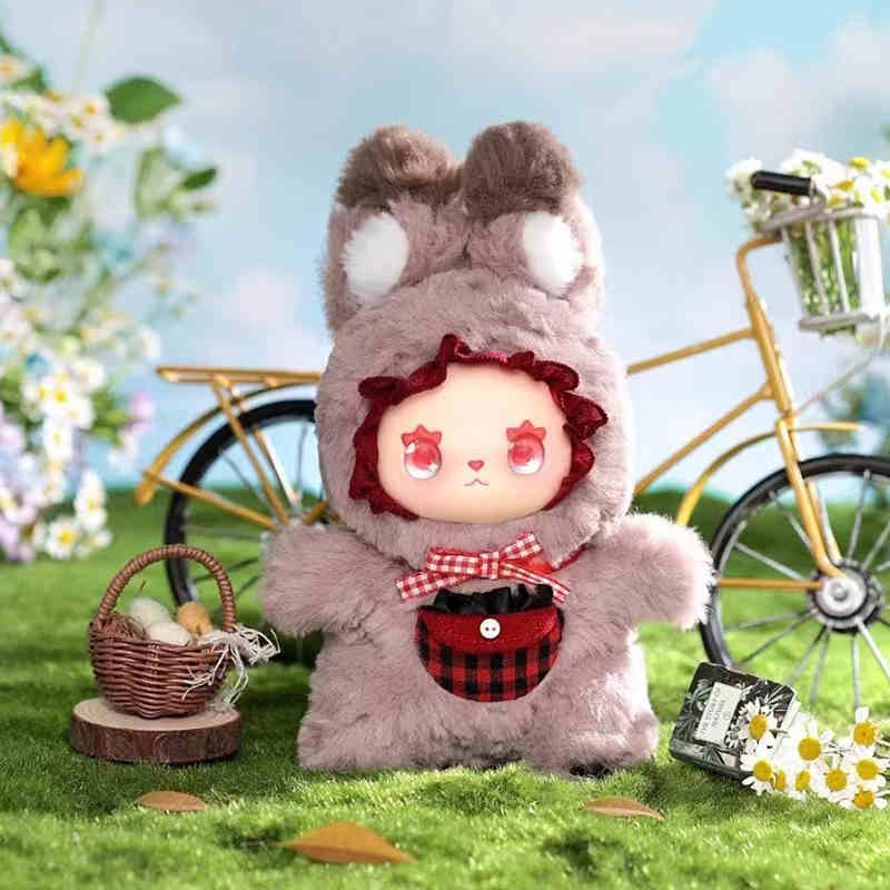 Lovely Emma Pocket Zoo Vinyl Plush Blind Box Doll Trendy Model Backpack Pendant Desktop Decor Birthday Gifts Toy Ornament Gifts