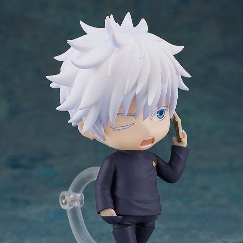 Jujutsu Kaisen Anime Gojo Satoru Joint mobility Action Figure PVC Model doll Toy Qversion nendoroid Desk Decor Gifts boxed