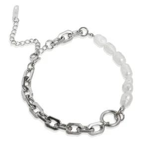Stainless Steel Heart-shaped Ladies Elegant Bracelet For Women Crystal Bangle