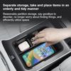 For Leapmotor B10 2025~2026 Wireless Charging Pad Silicone Anti-Slip Mats Auto Interior Anti Dirt Pad Accessiories For Leapmotor