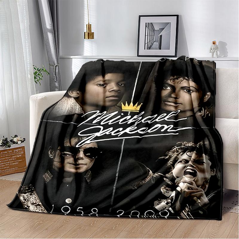 29 Style New Michael Jackson King of Pop MJ Star Blanket,Soft Throw Blanket for Home Bedroom Bed Sofa Travel Office Cover Kids
