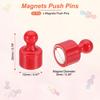32Pcs Magnets Push Pins Strong Fridge Magnets Magnetic Whiteboard Decorative Thumbtacks for Refrigerator Locker Calendar Office