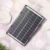 6W 12V DC5521 Camera Solar Panel Outdoor Home Surveillance Lighting Charger Kit