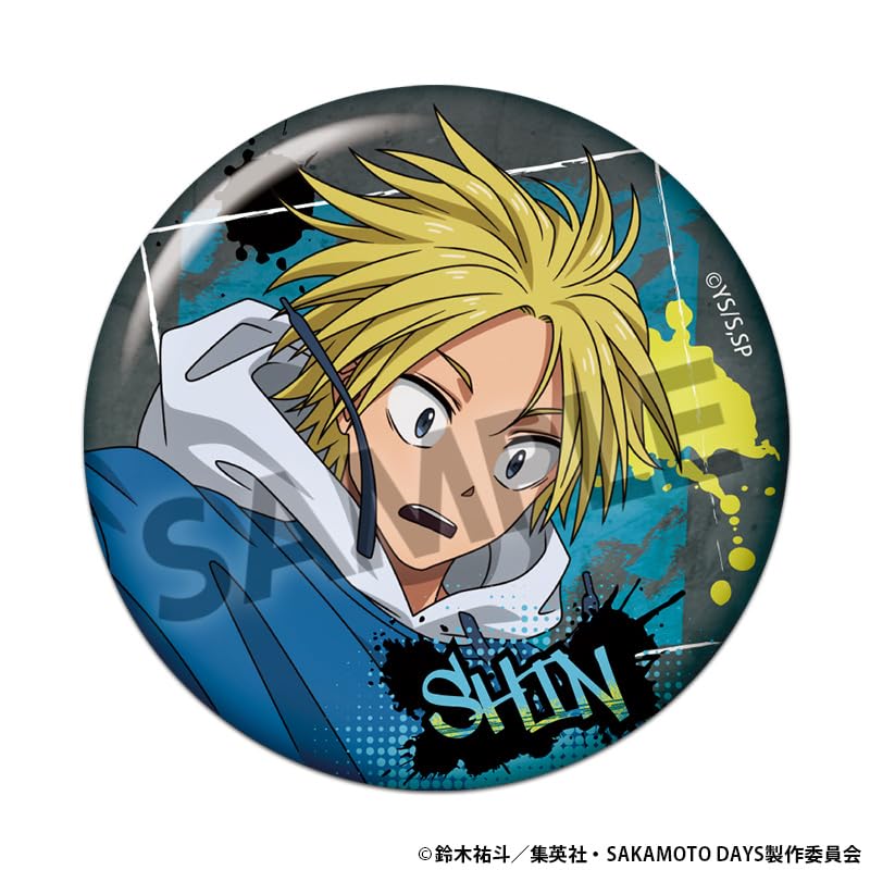 SAKAMOTO DAYS Original Trading Badges Parkour ver. (10 badges in 1 box)