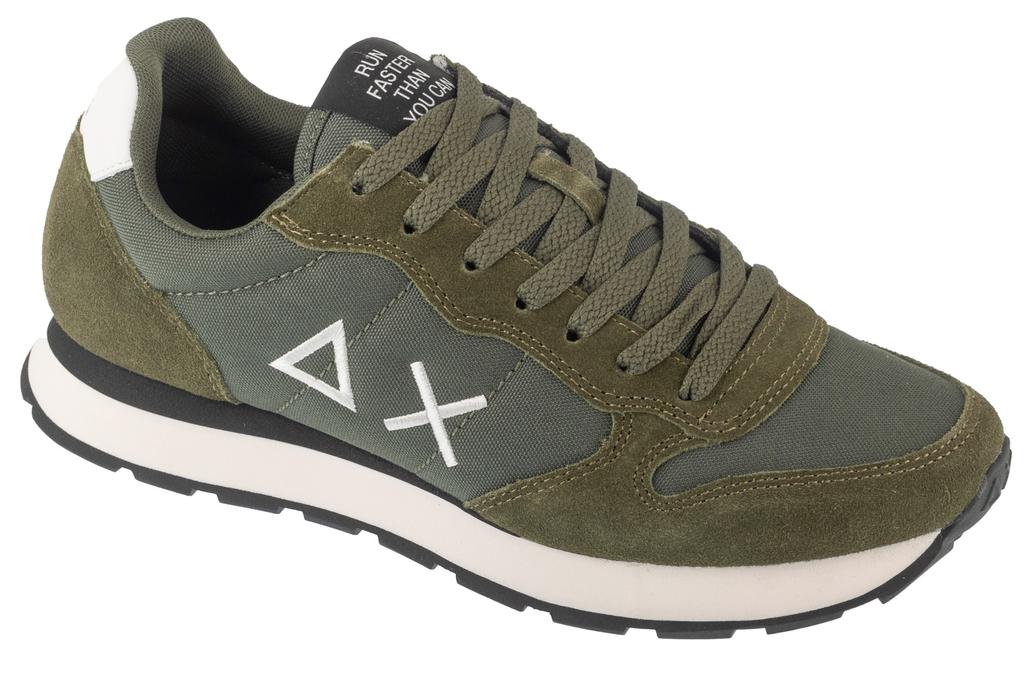 SUN68 Tom Solid, Mens green Sneakers