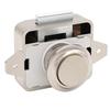 Large Keyless RV and Yacht Button Lock - Black, Gold, Chrome, Brown