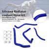 Silicone Radiator Coolant Hose For Honda NX400 NX500 CB500 CB500F/X/R Blue