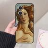 Art Painting Birth Of Venus Funda For OPPO Reno 12 F 11F 13F 14F 10 13 14 15 Pro 7 8 Lite OPPO Find X8 X6 X5 X9 Pro Case