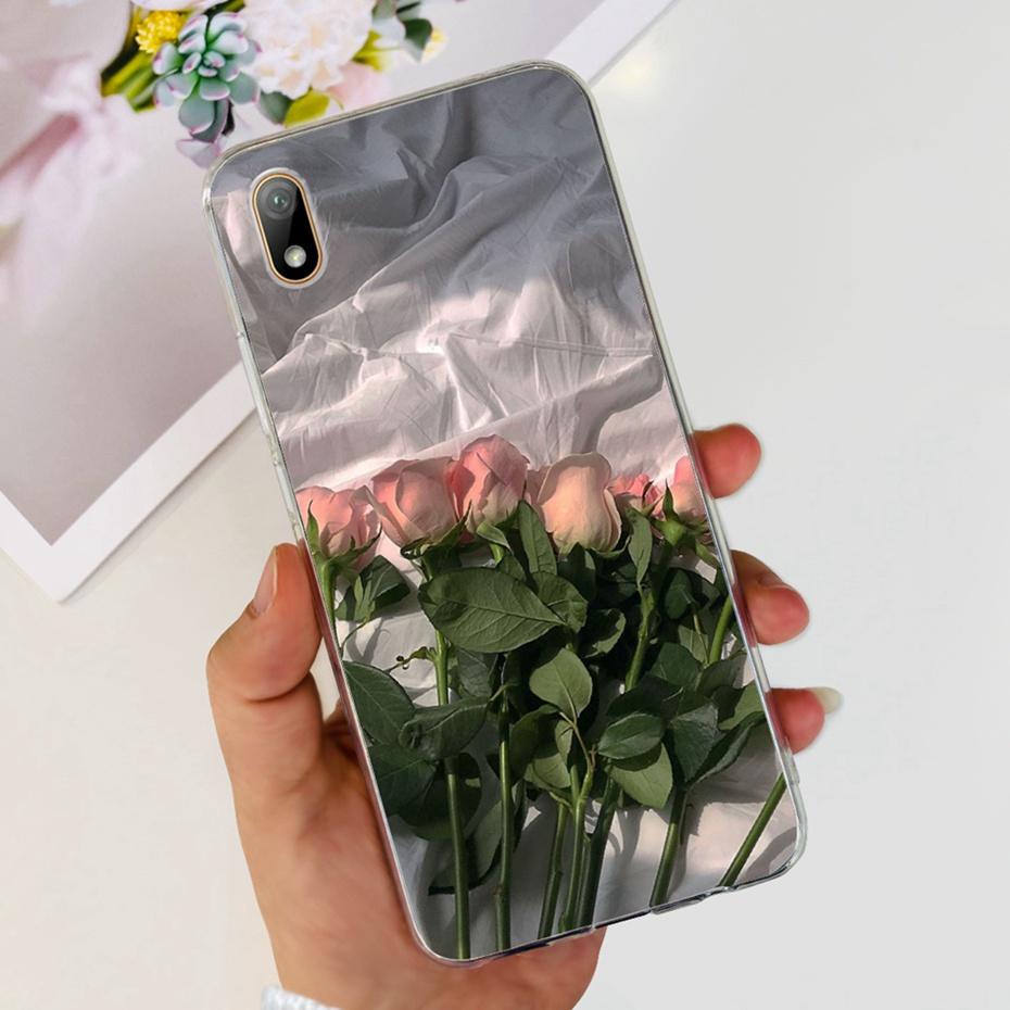 Schöne Hülle mit Aufdruck für Huawei Y5 (2019) AMN-LX9 Weiche Silikon-TPU-Rückabdeckung Für Huawei Y5 2019 Handyhüllen