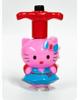 UFO gyro colorful cartoon gyro music rotating outdoor lights children's flash toys