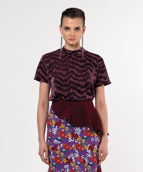 Greedius Static Pattern T-Shirt 34 (Xs)
