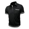 Summer Mens Short Sleeve T-Shirts Pocket Lightweight Casual Polo Shirt for Men Loose Trendy Loose Button Down Shirts for Men