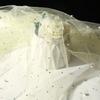 Beads Colored Diamonds Nails Pearl Imitation Pearl Encryption Fabric Wedding Dress Headgear Gauze Skirt Background Cloth Mesh