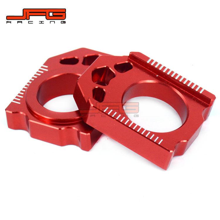 Rear CNC Chain Adjuster for CR125R/250R and CRF250R/X Off-Road Motorcycles