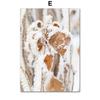 Snow Animals Leaves Forest Winter Nature Scenery Canvas Painting Wall Art Posters and Prints Living Room Bedroom Home Decor Gift