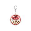 55MM Anime Pretty Cure Keychain Natsuki Rin/Kasugano Urara/Akimoto Komachi  Key Chain Acrylic Model Plate Christmas Gifts