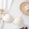 Traceless Beautiful Back Underwear Thin Internet Celebrities Gather Triangle Cup Without Steel Ring Sexy Small Bra Shoulder Thin Shoulder Straps