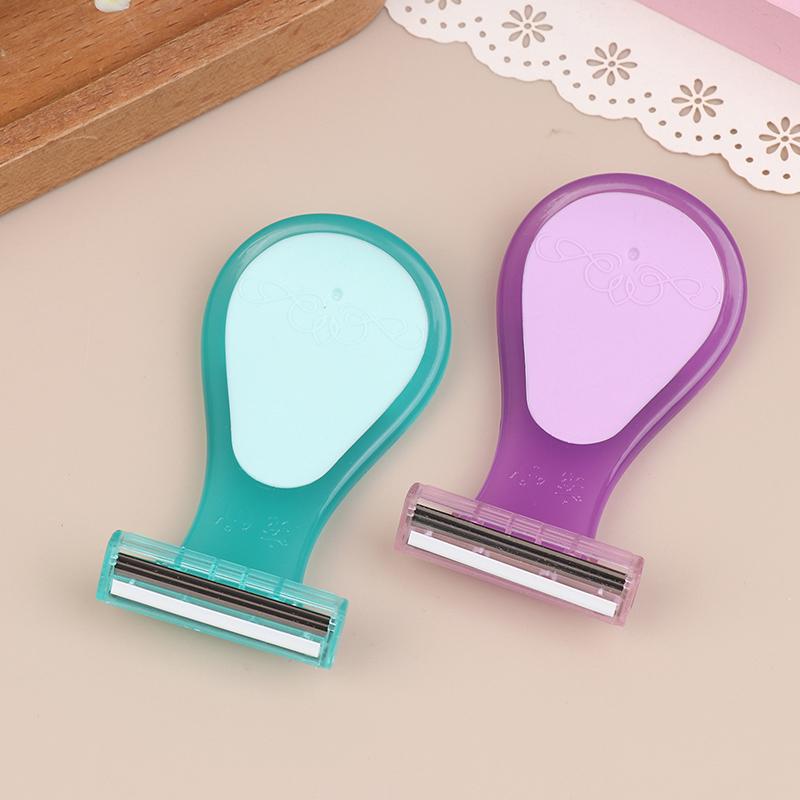 2Pcs Shaving Knife Women'S Shaving Artifact Safe Portable Armpit Hair Trimmer Shaving Machine Hair Removal Knife Universal