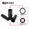 Socket deep long impact with storage hexagonal long drive size inch wrench, socket, socket, wrench, socket, set, case, shaft, tool, DIY, socket, car,