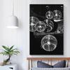 Disco Ball 70s Poster Vintage Bar Decorative Lights Black And White Art Posters Poster Decorative Painting Canvas Wall Posters And Art Picture Print
