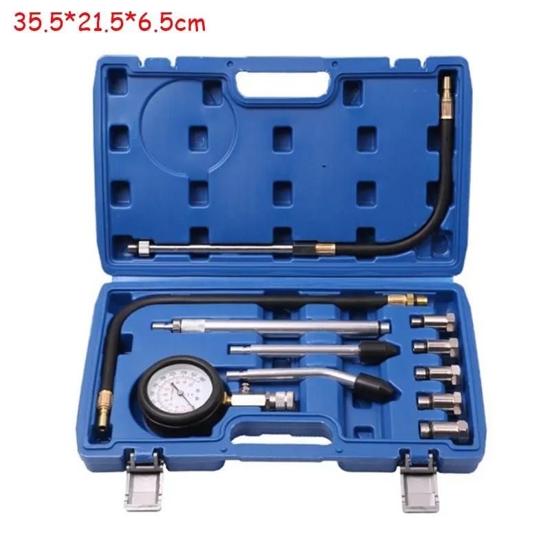 Cylinder Pressure Gauge Tester Automobiles Motorcycles Engine Compression Tester Kit Multifunctional Inspection Tools