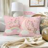 1/4pcs Unicorn Themed Pink Throw Pillow Covers Rainbow Moon Star Kids Room Decor Cushion Cases Cushion cover