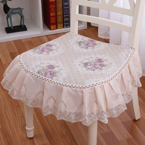 Chair Cushion - All-Season Non-Slip Chair Pad - Thick Dining Chair Cushion with Straps